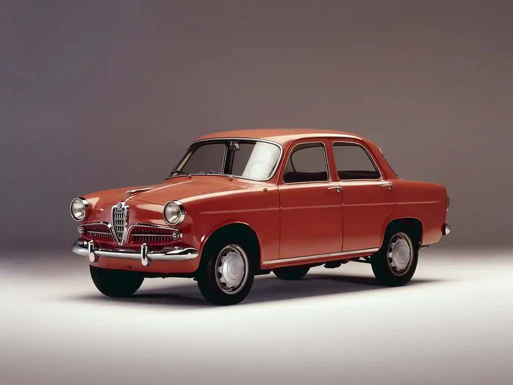 Alfa Romeo Giulietta 1955, седан, 1 поколение, 750/101 (04.1955 - 01.1964)