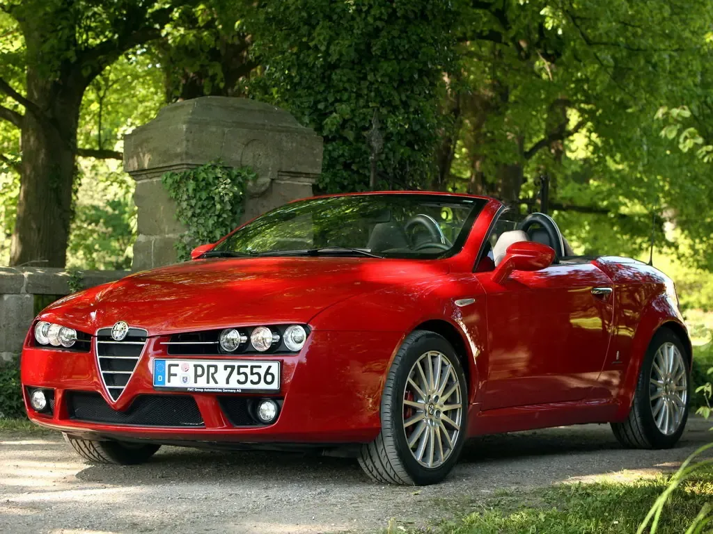 Alfa Romeo Spider рестайлинг 2008, открытый кузов, 3 поколение, 939 (03.2008 - 02.2010)