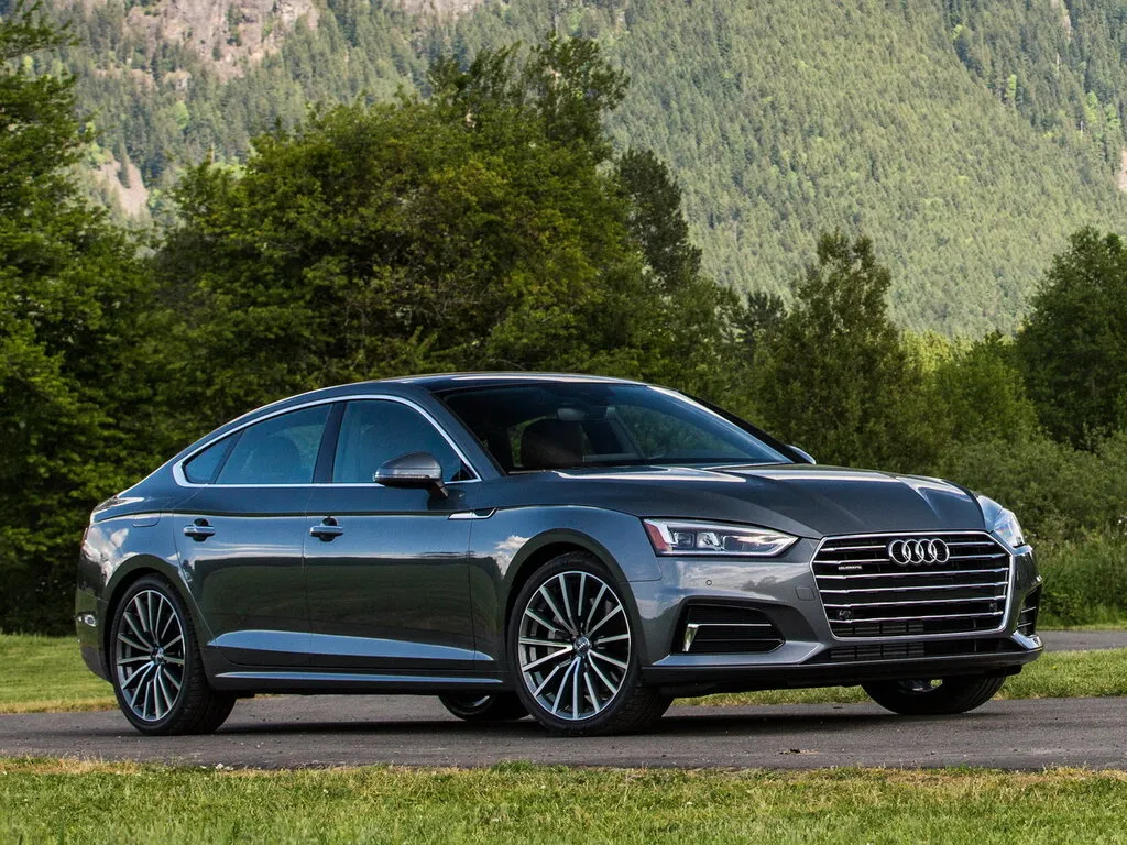 Audi A5 2016, лифтбек, 2 поколение, F5 (06.2016 - 10.2018)