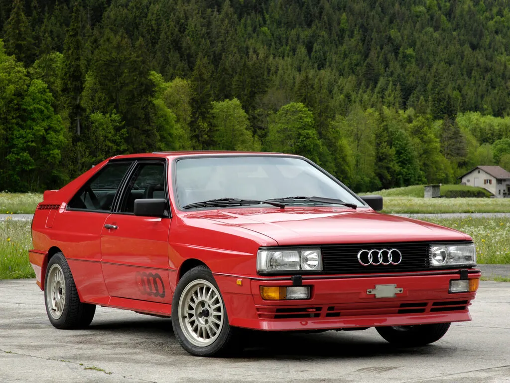 Audi Quattro рестайлинг 1984, купе, 1 поколение (12.1984 - 05.1991)