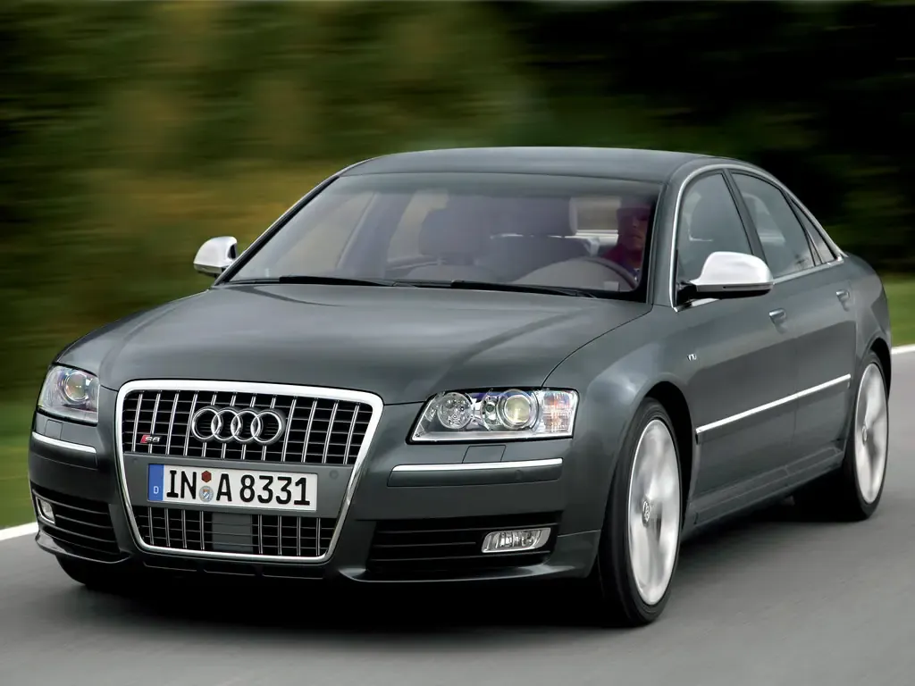 Audi S8 2-й рестайлинг 2007, седан, 2 поколение, D3 (09.2007 - 10.2011)