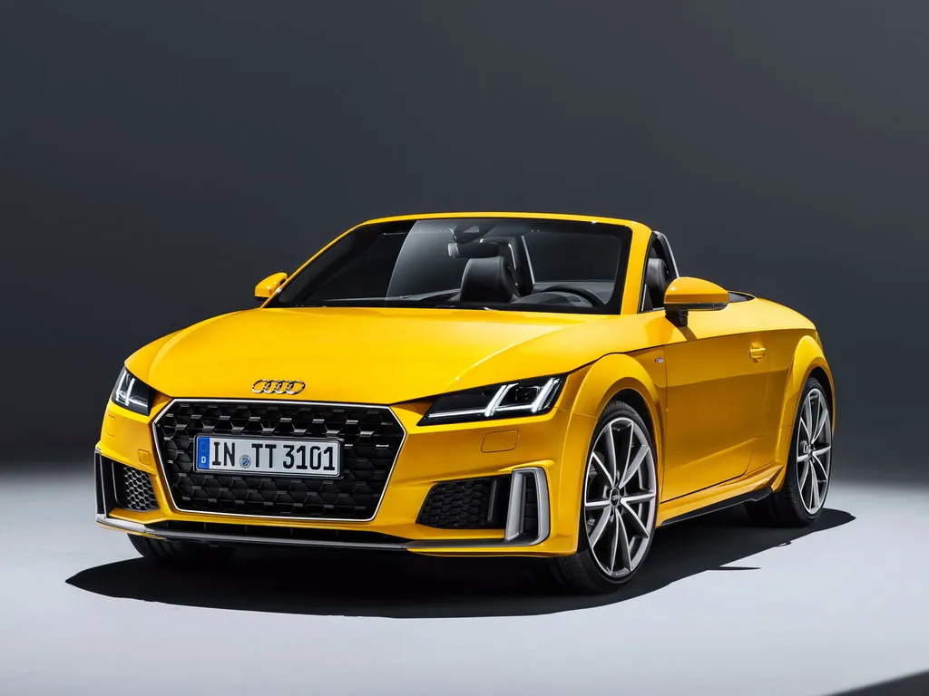 Audi TT рестайлинг 2018, открытый кузов, 3 поколение, 8S (07.2018 - 07.2023)