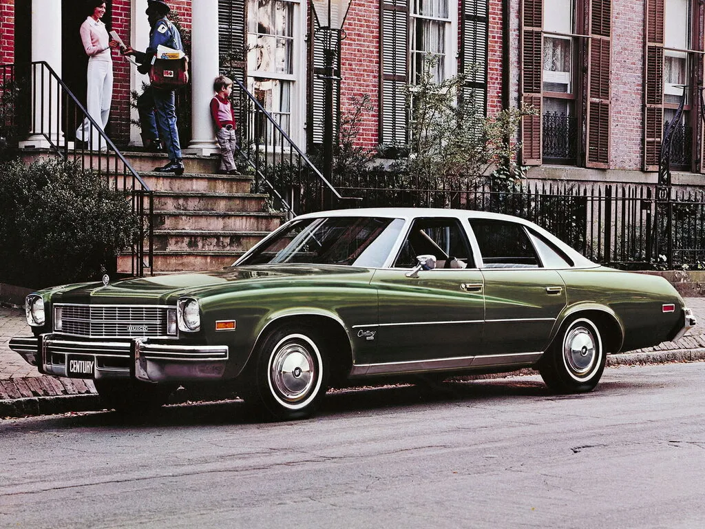 Buick Century 2-й рестайлинг 1974, седан, 3 поколение (09.1974 - 09.1975)