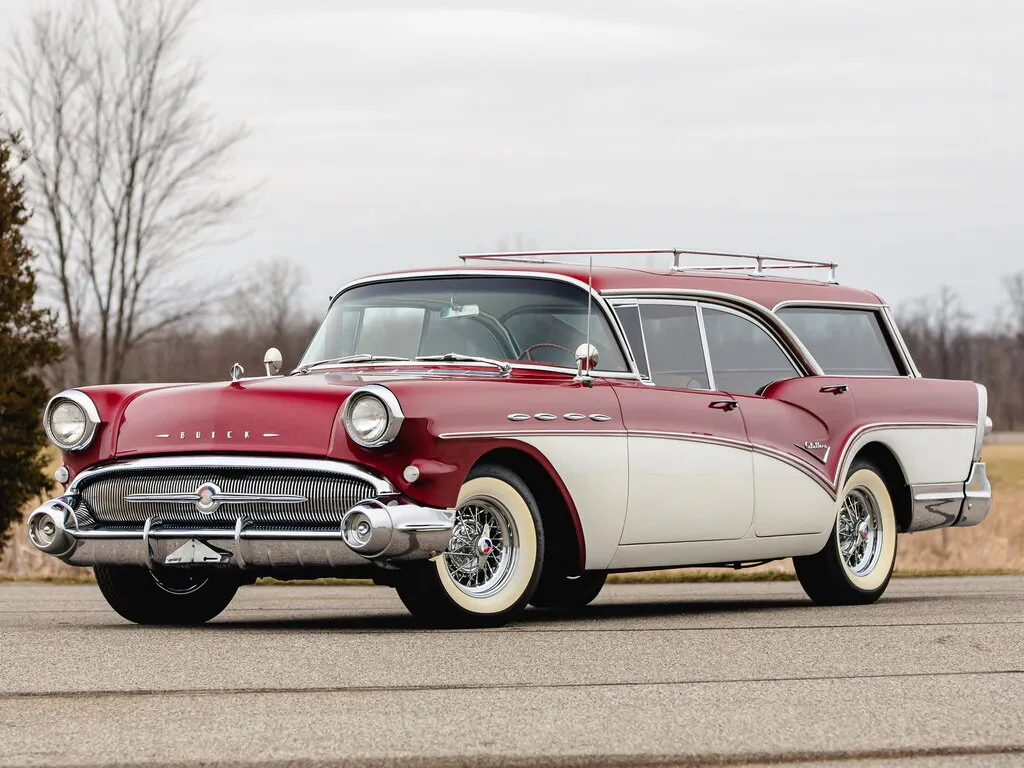 Buick Century 3-й рестайлинг 1956, универсал, 2 поколение (10.1956 - 10.1957)