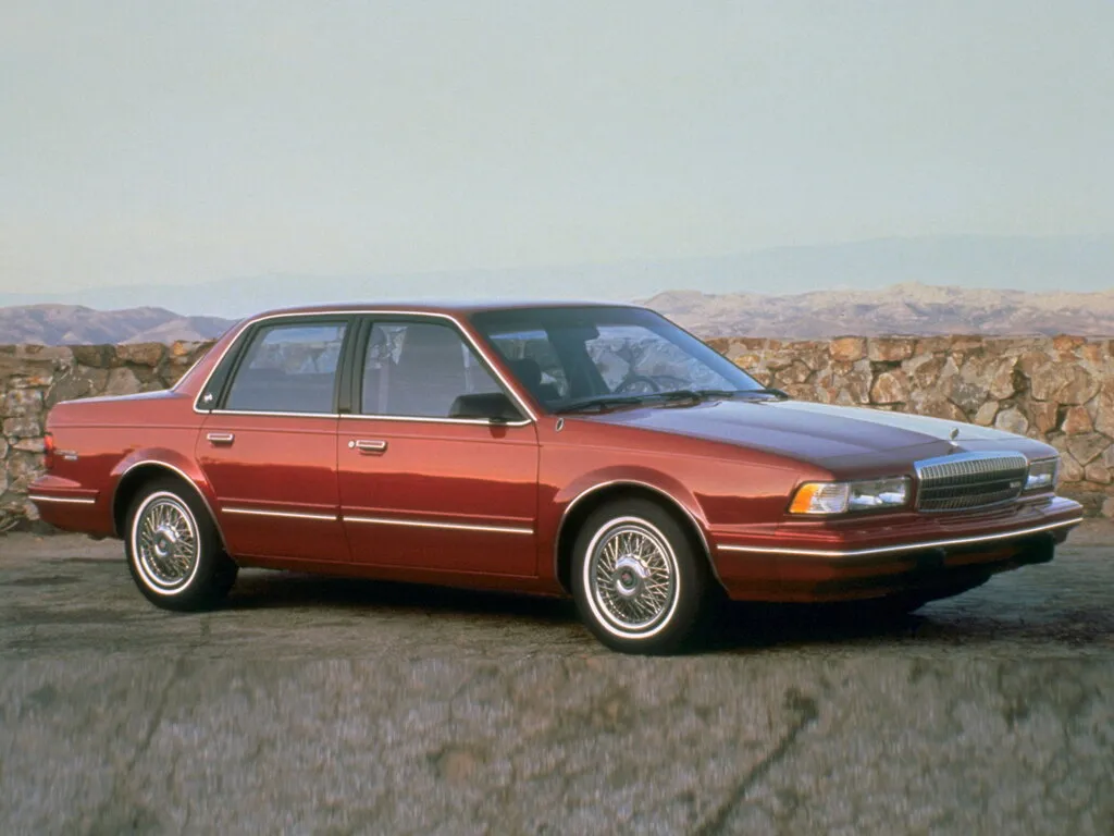 Buick Century 3-й рестайлинг 1990, седан, 5 поколение (09.1990 - 09.1993)