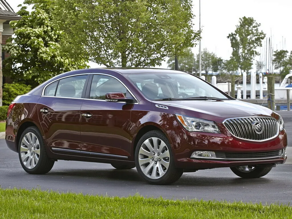 Buick LaCrosse рестайлинг 2013, седан, 2 поколение (04.2013 - 05.2016)