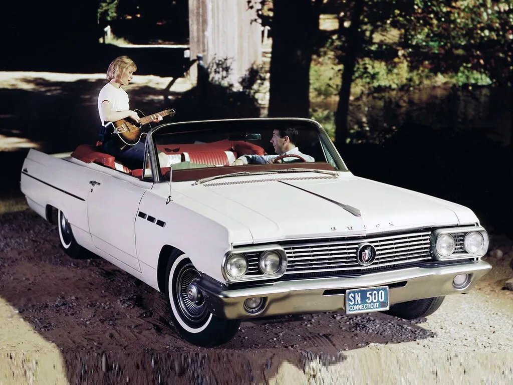 Buick LeSabre 2-й рестайлинг 1962, открытый кузов, 2 поколение (09.1962 - 10.1963)