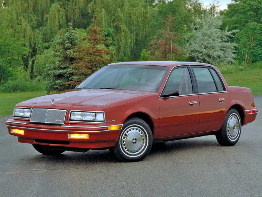 Buick Skylark рестайлинг 1987, седан, 7 поколение (06.1987 - 08.1991)