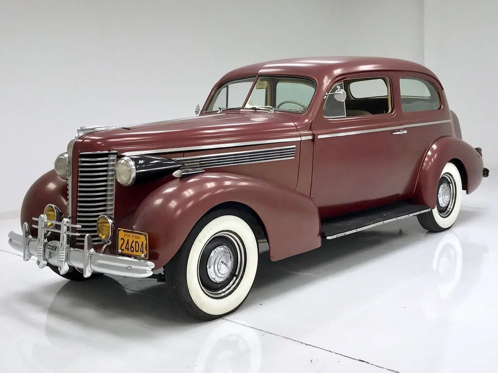 Buick Special 2-й рестайлинг 1937, купе, 1 поколение (10.1937 - 10.1938)