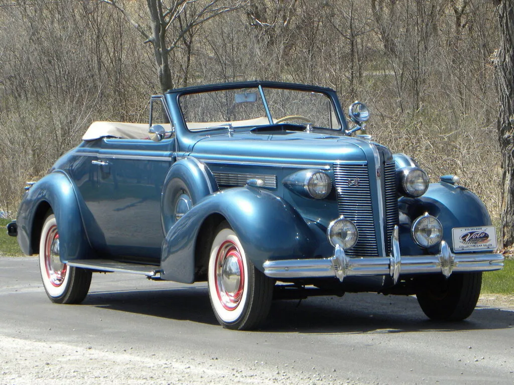 Buick Special рестайлинг 1936, открытый кузов, 1 поколение (10.1936 - 10.1937)