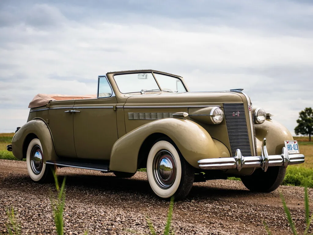 Buick Special рестайлинг 1936, открытый кузов, 1 поколение (10.1936 - 10.1937)