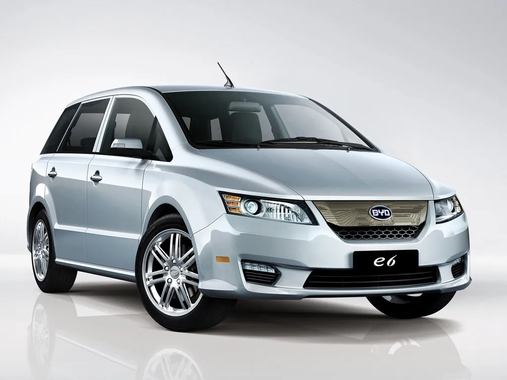 BYD e6 2009, минивэн, 1 поколение (01.2009 - 12.2018)