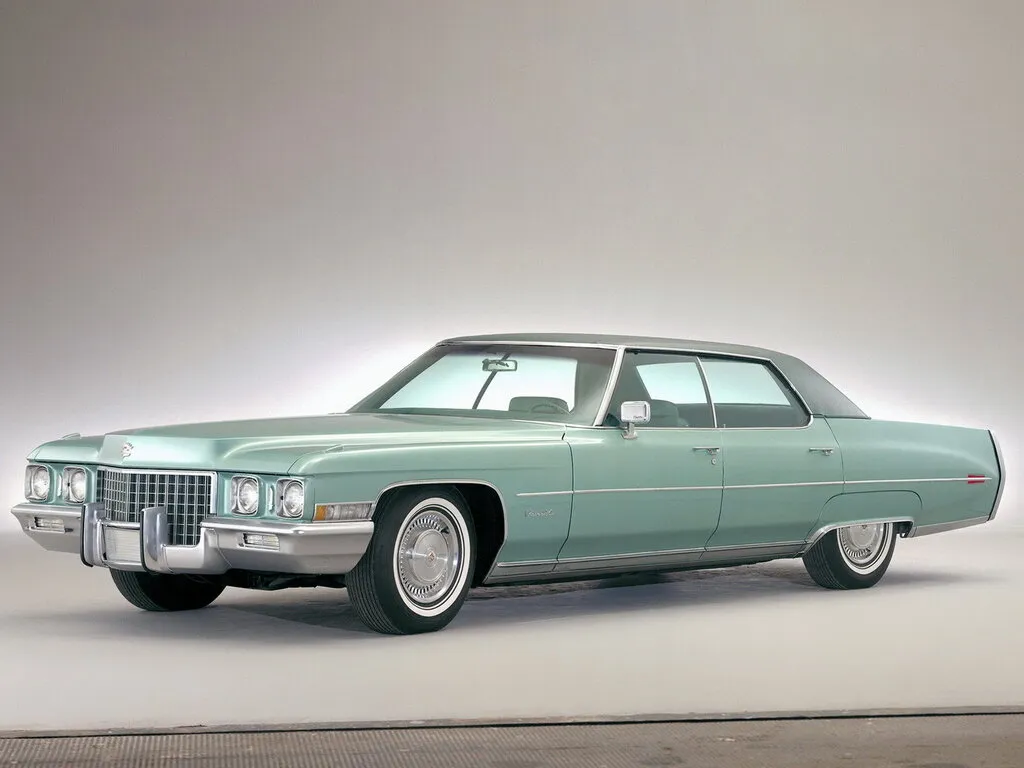 Cadillac DeVille 1970, седан, 6 поколение (10.1970 - 09.1971)