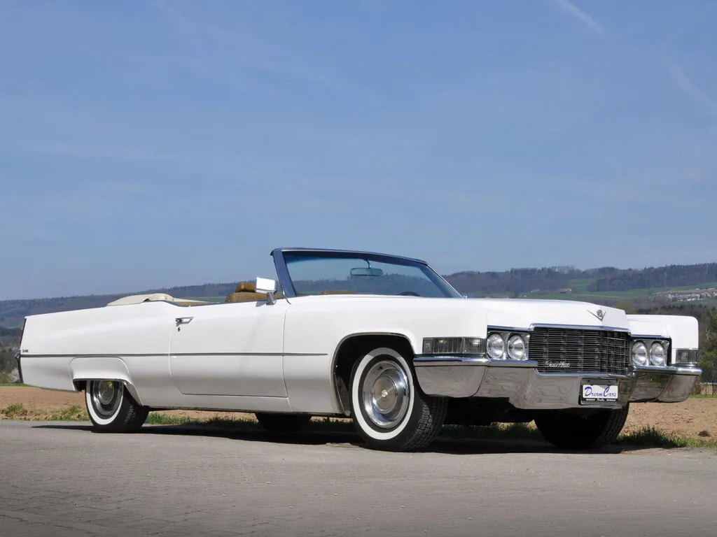 Cadillac DeVille рестайлинг 1969, открытый кузов, 5 поколение, Series 683 (01.1969 - 09.1970)