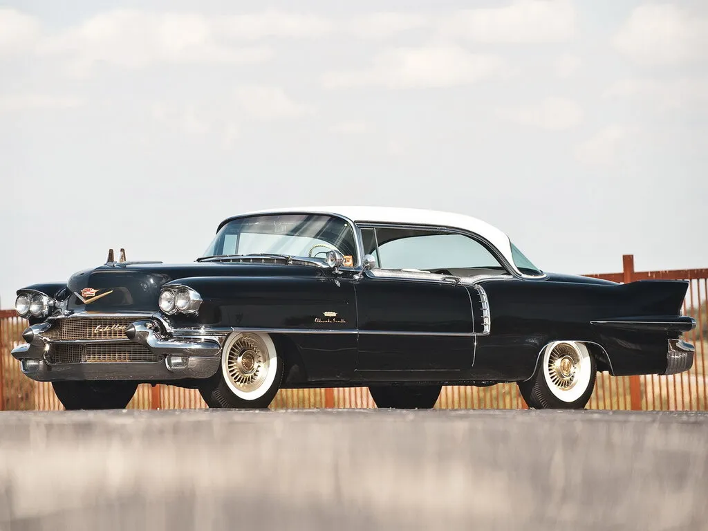 Cadillac Eldorado 2-й рестайлинг 1955, купе, 2 поколение (10.1955 - 10.1956)