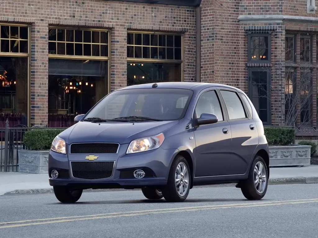Chevrolet Aveo рестайлинг 2007, хэтчбек 5 дв., 1 поколение, T250 (09.2007 - 07.2011)