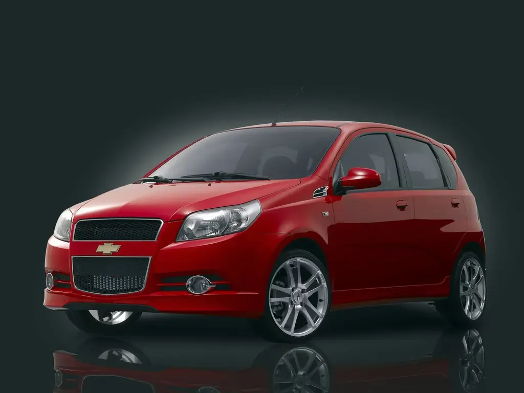 Chevrolet Aveo рестайлинг 2007, хэтчбек 5 дв., 1 поколение, T250 (09.2007 - 12.2011)