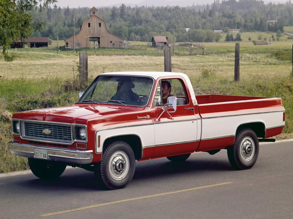 Chevrolet C10 1972, пикап, 3 поколение (05.1972 - 06.1982)