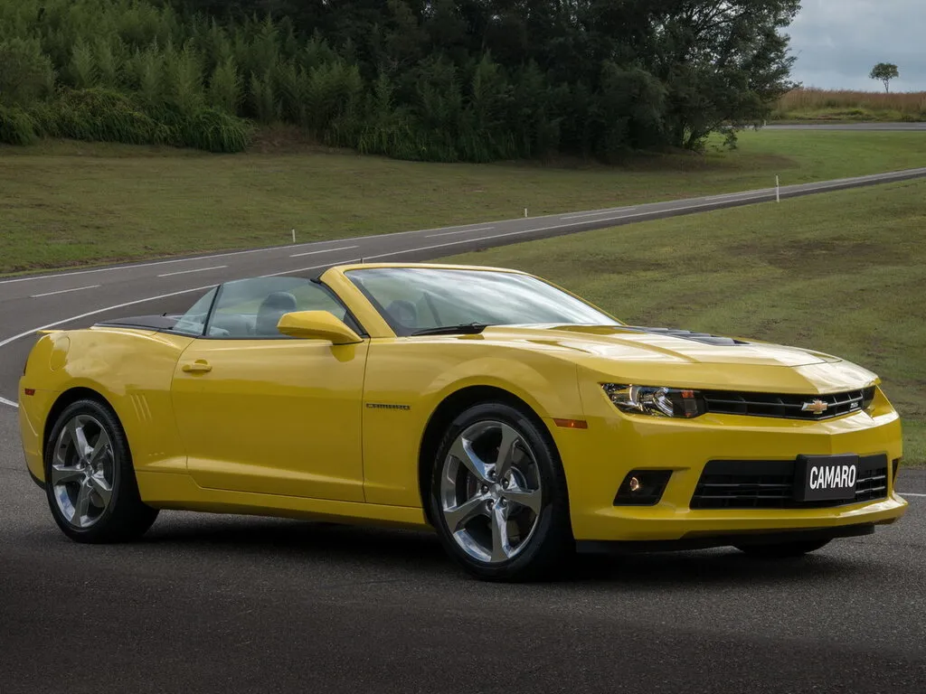 Chevrolet Camaro рестайлинг 2013, открытый кузов, 5 поколение (09.2013 - 11.2015)
