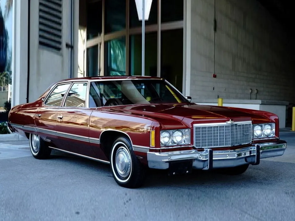 Chevrolet Caprice 3-й рестайлинг 1973, седан, 2 поколение (09.1973 - 09.1974)