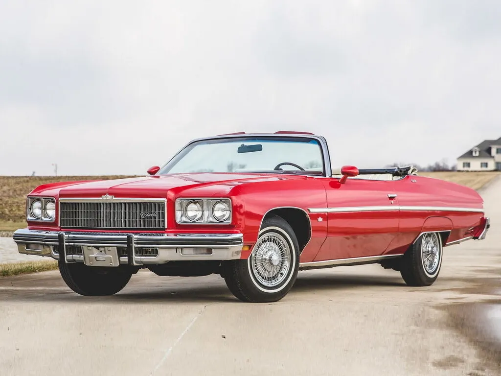 Chevrolet Caprice 4-й рестайлинг 1974, открытый кузов, 2 поколение (09.1974 - 10.1975)