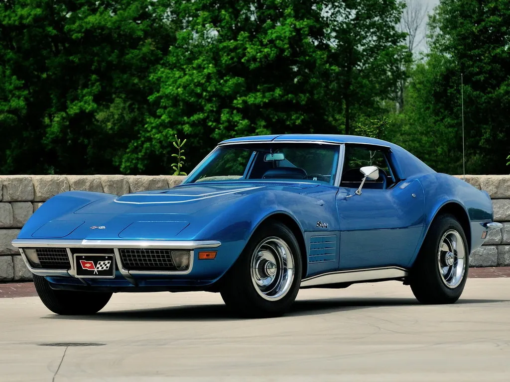 Chevrolet Corvette рестайлинг 1969, купе, 3 поколение, C3 (09.1969 - 07.1972)