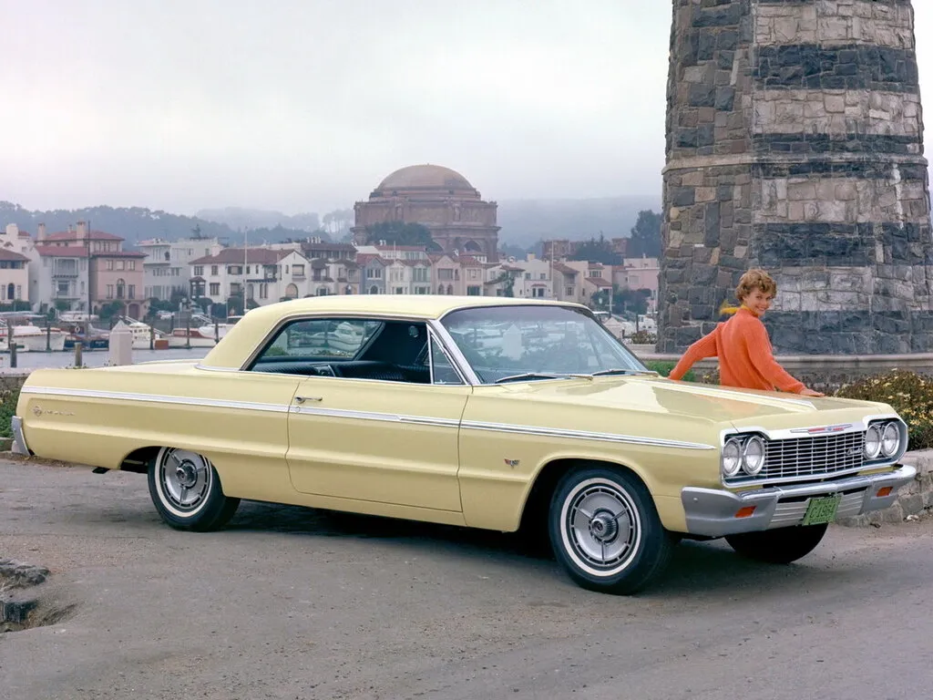 Chevrolet Impala 3-й рестайлинг 1963, купе, 3 поколение (10.1963 - 09.1964)