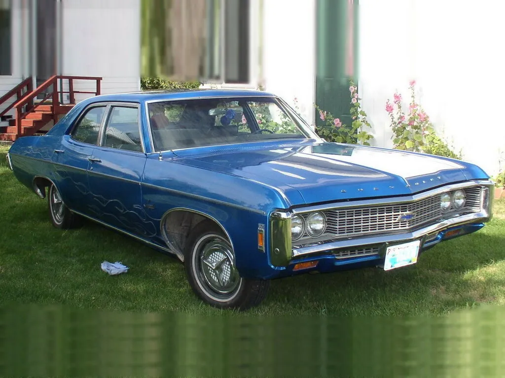 Chevrolet Impala 4-й рестайлинг 1968, седан, 4 поколение (10.1968 - 09.1969)