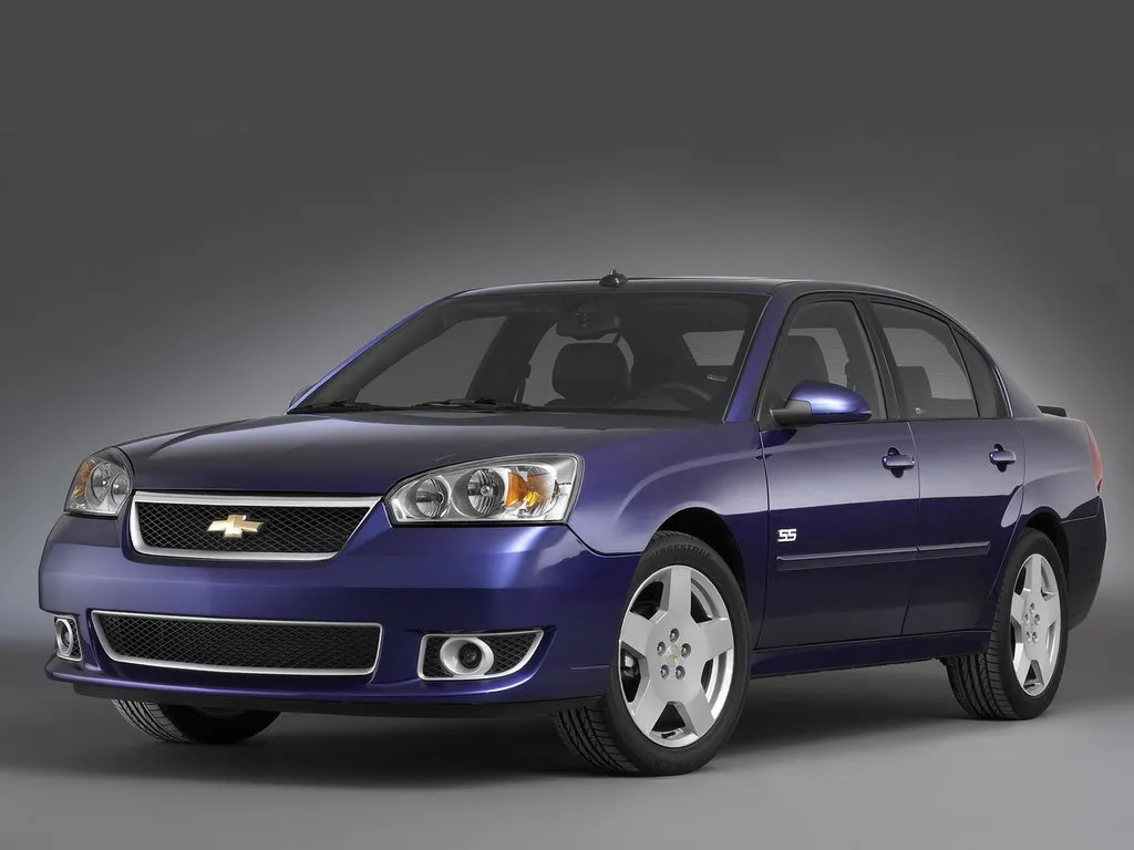 Chevrolet Malibu рестайлинг 2005, седан, 6 поколение (07.2005 - 06.2008)