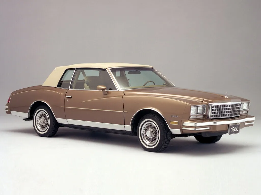 Chevrolet Monte Carlo 2-й рестайлинг 1979, купе, 3 поколение (10.1979 - 09.1980)