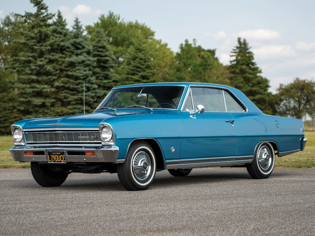 Chevrolet Nova 1965, купе, 2 поколение (10.1965 - 09.1967)