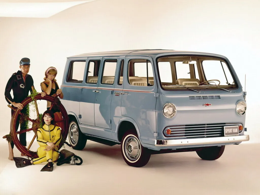 Chevrolet Van 1964, минивэн, 1 поколение (02.1964 - 11.1966)