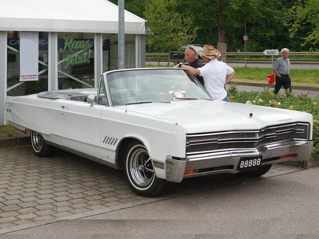 Chrysler 300 3-й рестайлинг 1967, открытый кузов, 2 поколение (10.1967 - 09.1968)