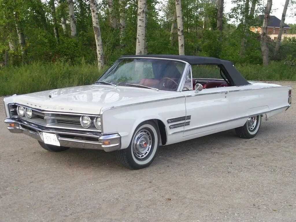 Chrysler 300 рестайлинг 1965, открытый кузов, 2 поколение (10.1965 - 09.1966)