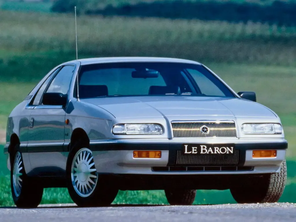 Chrysler Le Baron рестайлинг 1992, купе, 3 поколение (02.1992 - 01.1993)