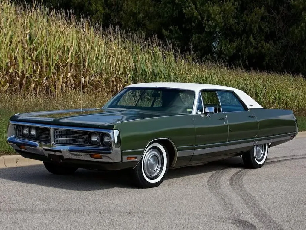 Chrysler New Yorker 2-й рестайлинг 1971, седан, 8 поколение, HC-H (10.1971 - 09.1972)