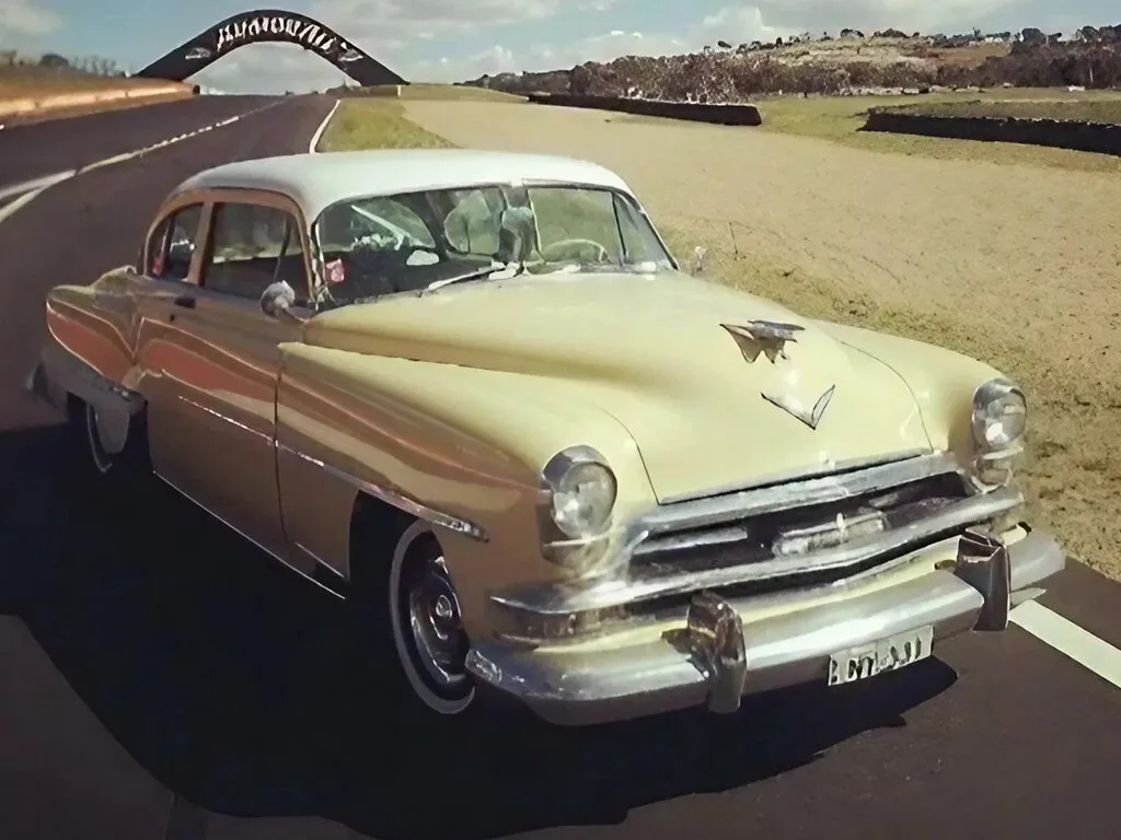 Chrysler New Yorker 4-й рестайлинг 1953, купе, 3 поколение, C63 (10.1953 - 11.1954)