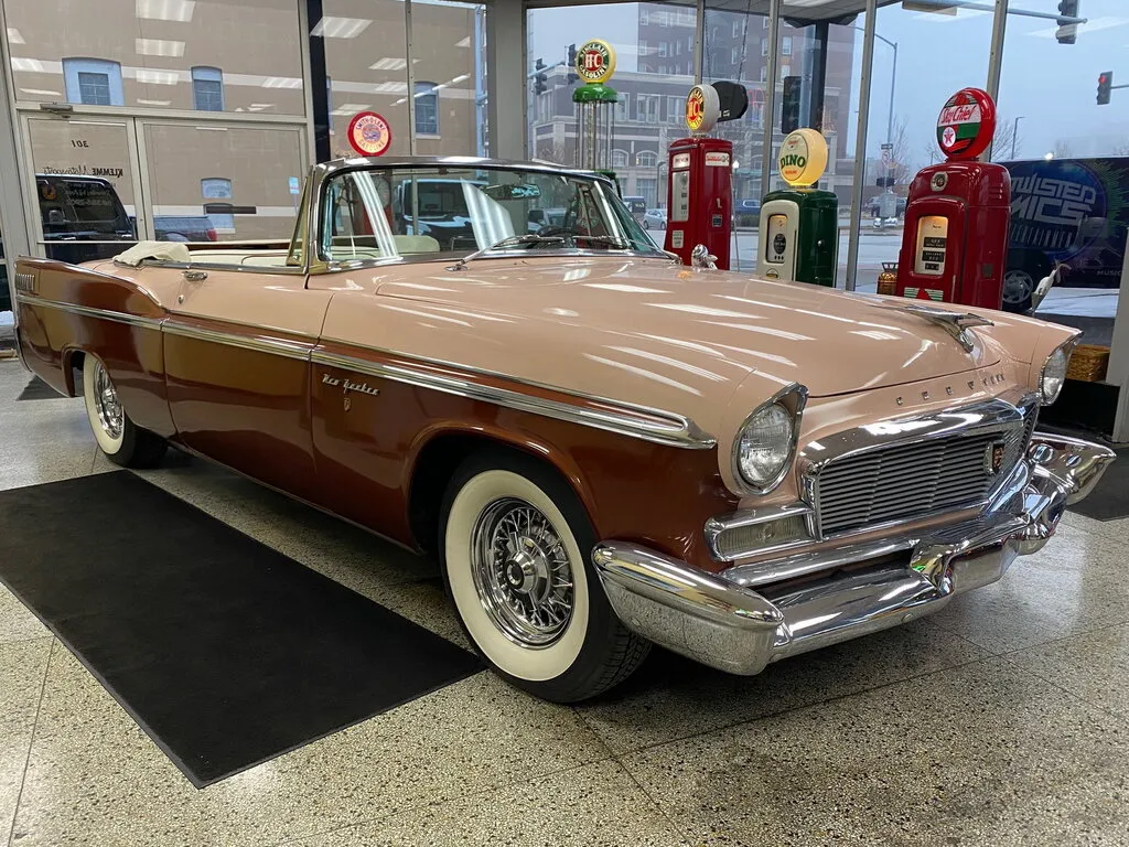 Chrysler New Yorker рестайлинг 1955, открытый кузов, 4 поколение, C72 (11.1955 - 10.1956)