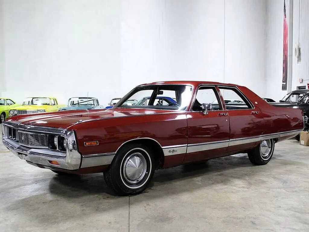 Chrysler New Yorker рестайлинг 1970, седан, 8 поколение, GC-H (10.1970 - 09.1971)