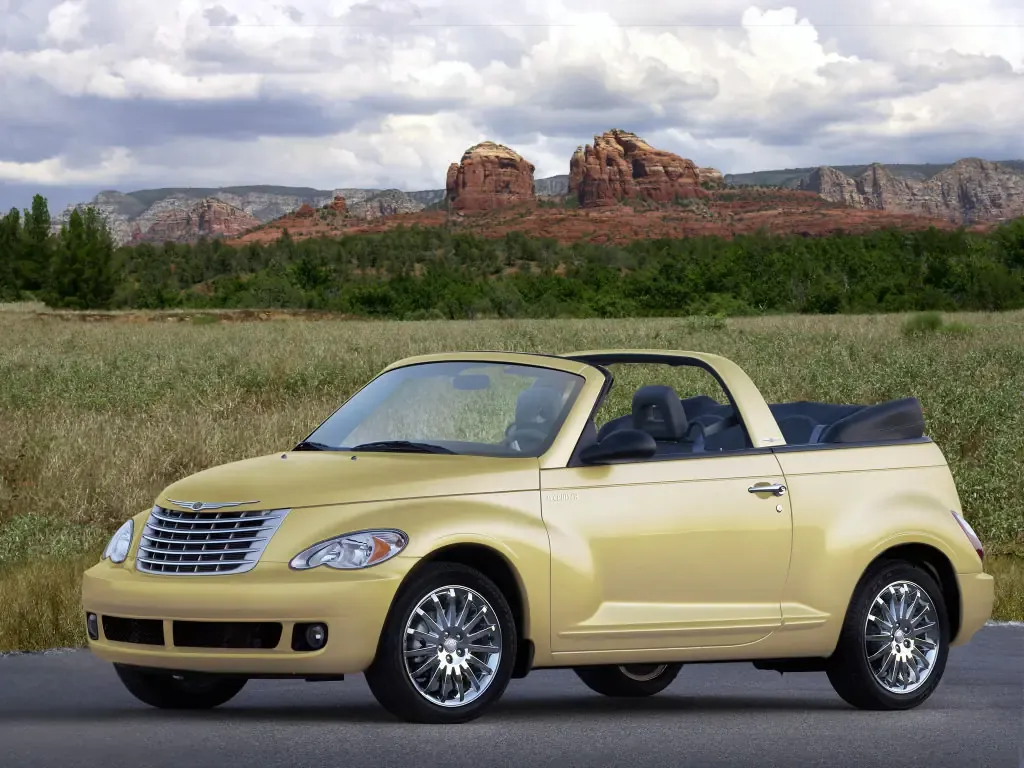 Chrysler PT Cruiser рестайлинг 2005, открытый кузов, 1 поколение (08.2005 - 12.2007)