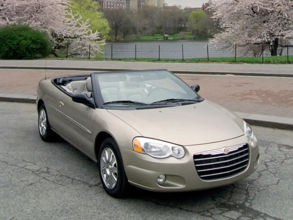 Chrysler Sebring рестайлинг 2003, открытый кузов, 2 поколение, JR (01.2003 - 01.2006)