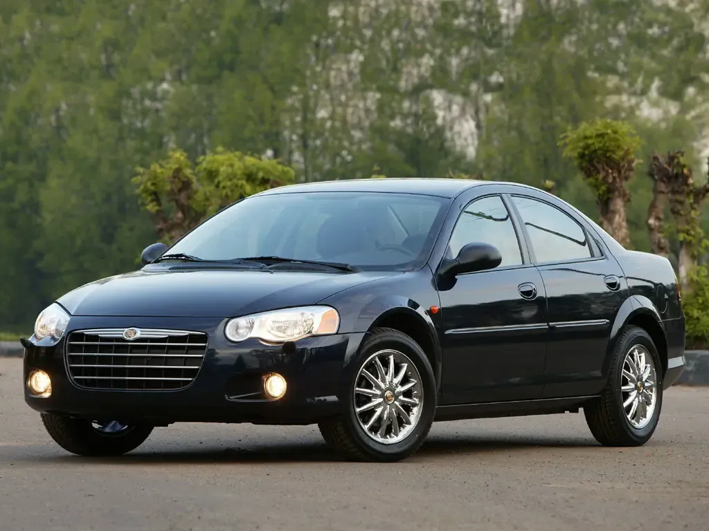 Chrysler Sebring рестайлинг 2003, седан, 2 поколение, JR (02.2003 - 01.2006)