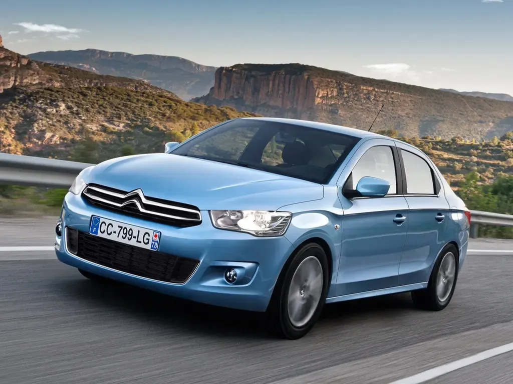 Citroen C-Elysee 2012, седан, 1 поколение (09.2012 - 03.2017)