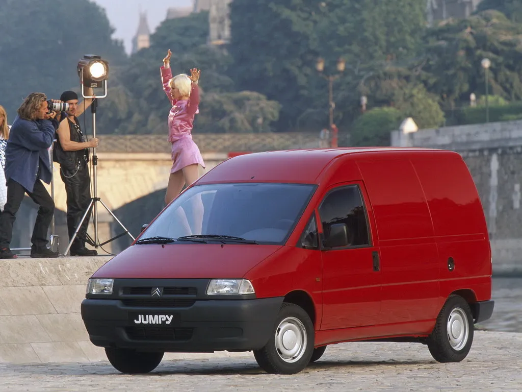 Citroen Jumpy 1995, цельнометаллический фургон, 1 поколение (10.1995 - 02.2004)