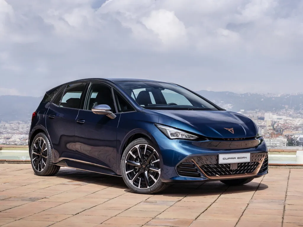 Cupra Born 2021, хэтчбек 5 дв., 1 поколение (05.2021 - н.в.)