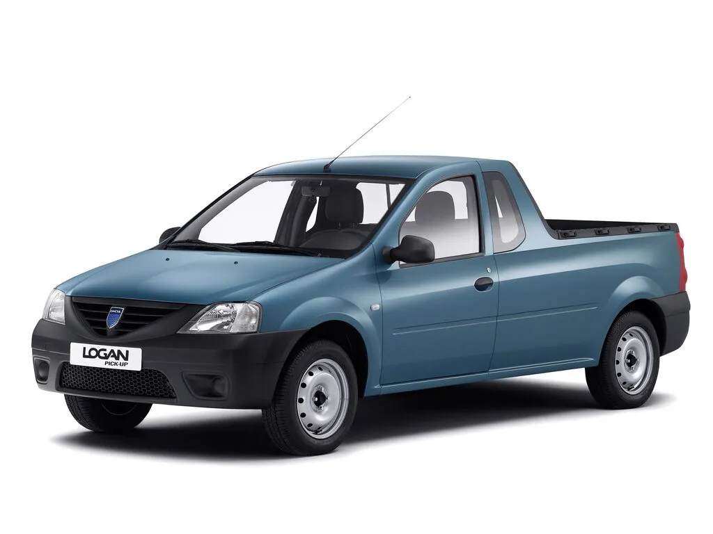 Dacia Logan рестайлинг 2007, пикап, 1 поколение (09.2007 - 03.2012)