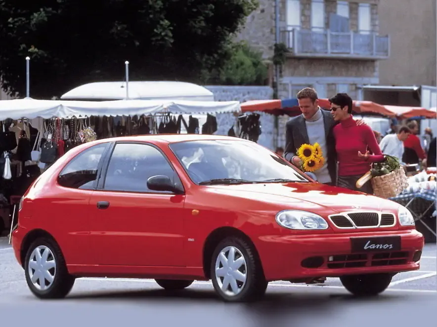 Daewoo Lanos 1997, хэтчбек 3 дв., 1 поколение, T100 (01.1997 - 01.2002)