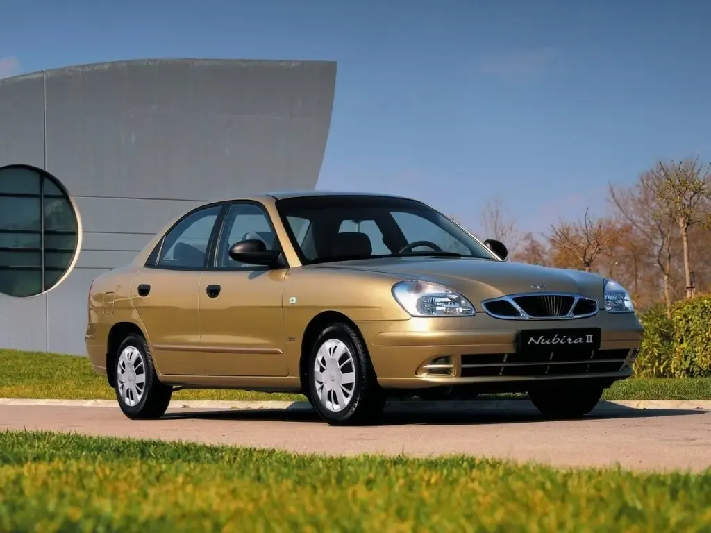 Daewoo Nubira рестайлинг 1999, седан, 1 поколение, J150 (04.1999 - 03.2002)