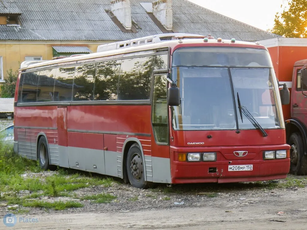 Daewoo BH120 1985, автобус, 2 поколение, BH120H (12.1985 - 12.1988)