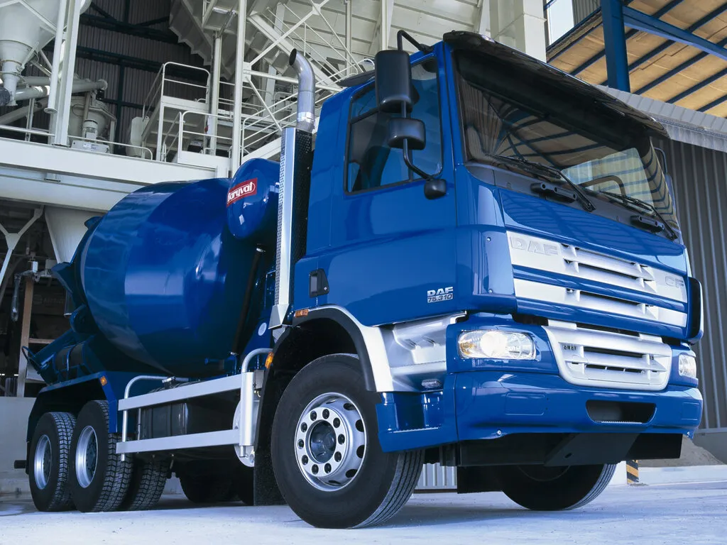 DAF CF 6x4 2002, шасси, 1 поколение (01.2002 - 06.2006)